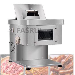 Electric flesh Cutter Machine Commercial Slicer Meat Automatic Sliced Meat Dicing Maker