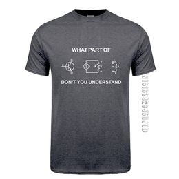Electrical Engineer T Shirt Summer Men O Neck Cotton Funny Engineering Sarcasm T-shirts Cool Man Tshirt Gift 210706