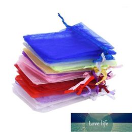 Gift Wrap ! 50pcs Organza Bags Bag Favour Large Size 30x40 35x50 25x35cm Drawer Shoes Storage For Home 5Z1 Factory price expert design Quality Latest Style Original