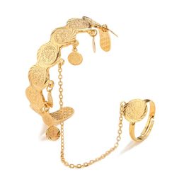 Link, Chain Kids Bangles Baby Jewelry Christening Gift Gold Bracelet Bebe Pulseira Child Bangle Kinder Armband Brazalete B0400