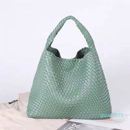 Woven Bag New Fashion Women's Picture-mother Bag Luxury One-shoulder Handbag