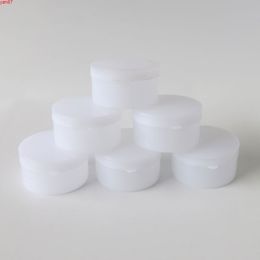 50 x 30g ointment box 1OZ White PE jar cream container 46mm*26mmgoods qty