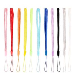 2021 wrist hand cell phone mobile chain straps keychain Charm Cords DIY Hang Rope Lariat Lanyard