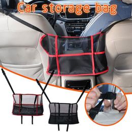 Storage Bags 2021 Car Net Pocket Handbag Holder Organiser Auto Interior Accessories Durable Bag F Fast Ship