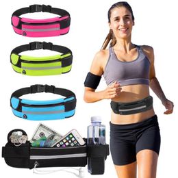 Outdoor Bags S.IKRR Professional Running Waist Bag Sports Belt Pouch Portable For Phone Men Women Hidden Gym Pack