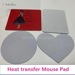 Wireless Customised Heart Shape Mouse Pad Blank Heat transfer Computer Pad Sublimation Tablet Selfie Stick BJ24