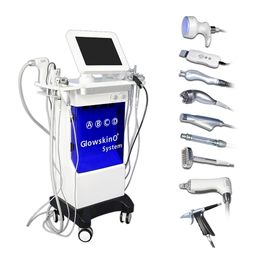 galvanic high frequency machines UK - 2022 High Frequency 10 In 1 Korean PDT Hydro Dermabrasion Facial Skin Care Hydradermabrasion galvanic Aqua peeling Facial machine