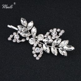 Miallo Fashion Bridal Barrettes Wedding Hair Clips Jewellery Accessories Clear Crystal Women Hair Ornaments Hair Fork