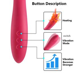 NXYVibrator 10 modes huge dildo heating Vibrator for Women Silicone material Soft Flexible Vagina Clitoris Masturbator Sex Toys Female 1123