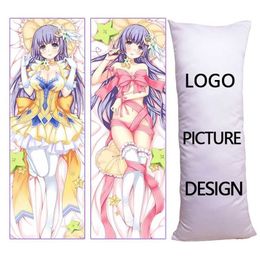 Date big battle Anime Long Pillow Big Life Size Cushion Hugging Body Custom Wedding for Sleeping Sexy Girl Adult Drop 211203