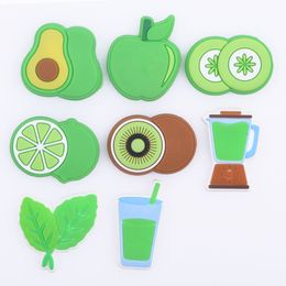 green life clogs charm ecofriendly fruits and vegetables style shoe accessories and energy saving designer shoes charms