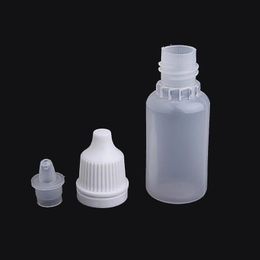 2021 new 5/10/15/20/30/50ML Original Dropper Bottles HDPE material Empty Squeezable Eye Liquid Plastic Container