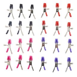 Massage Adjustable Stainless Steel Metal Breast Clips Nipple Clamps Slave Bondage Sex Toys Adults Games for women sexual toy wholesale