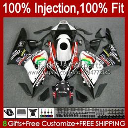 EUROBET Injection Mould Fairings For HONDA CBR 1000 RR CC 1000RR CBR1000RR 06 07 Body 59No.58 100%Fit CBR1000 RR 1000CC 2006 2007 CBR1000-RR 06-07 OEM Bodywork Kit