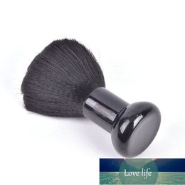 New Arrival Soft Black Neck Face Duster Brushes Barber Hair Clean Hairbrush Salon Cutting Hairdressing Styling Makeup Tool