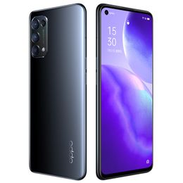 Original Oppo Reno5 K 5G Mobile Phone 12GB RAM 256GB ROM Snapdragon 750G Octa Core 64MP AI OTG 4300mAh Android 6.43" OLED Full Screen Fingerprint ID Face Smart Cell Phone