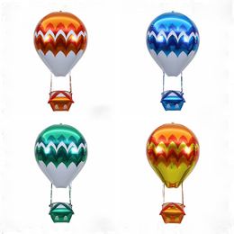 100pcs 22 Inch Hot Air Balloon Foil Balloons Birthday Party Decoration Kids Toy Globos Event Party Supplies