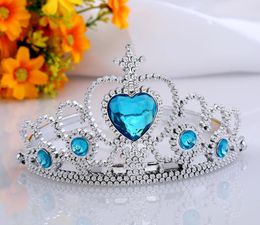 Party Supplies High quality Children's crown princess headdress headband plastic hair hoop crown-Hair Accessories 300pcs/lot SN2898