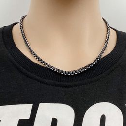 Alloy Necklace Box Chain Aluminium Jewellery Pendant Accessories Chains