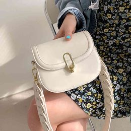 Pu Learn Dame Bag Woven Tape Small Shoulder Bags For Women Effects Colour Mode Crossbody Luxury Bag Women Trendy SatchelGV7P