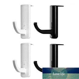 Hooks & Rails Headphone Holder Self-adhesive Durable Simple Headset Earphone Rack Hanger For School Home Internet Cafe1