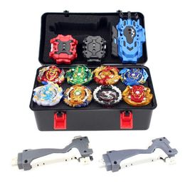 TAKARA TOMY Toupie Beyblades Arena Metal Fusion Avec Lanceur Bayblades Bleyblades Burst with Launcher Kids Bey Blade Blades B150 X0528