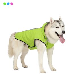 Pet Dog Waterproof Jacket Dog Summer Vest Raincoat Reflective Pet Outdoor Clothes Small Medium Large Dogs Pet Jacket Ropa Para 210729