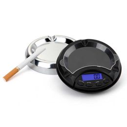 High precision 0.01g Pocket Digital Scale Jewellery Gold Balance Weight Gramme LCD weighting Electronic Scales Ashtray shape 210927