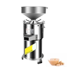 Electric Stainless Steel Sesame Paste Sauce Grinding Machine Commercial Peanut Butter Grinder