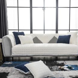 -Cubiertas de silla espesar peluche moderno blanco color gris color invierno lana sofá toalla suave y calidez para sala de estar sofá antideslizante couch CO