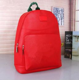 Christmas Brand 22SS red black backpack Fashion Hot Sell Classic women men PU Leather Style Duffel Bags Unisex Shoulder Handbags High capacity