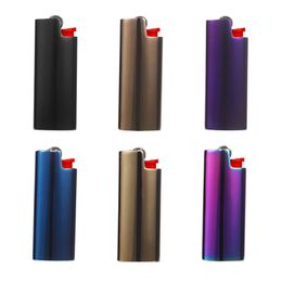 Nice Portable Cool Colourful Lighter Sheath Case Sleeve Holder Cover Shell Innovative Design Skin Protective Casing Housing For Cigarette Smoking Tool DHL