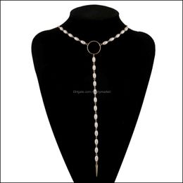 Pendant Necklaces & Pendants Jewellery 10209 Korean Version Pearl Necklace Pendant, Tiktok Chain With Aessories, Fairy Net Red Ornaments Drop