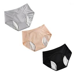 Yoga Outfit 3pcs Women's Panties Soft Large Size Full Coverage Leak Proof Womens Comfortable Breathable Underwear Briefs 2022