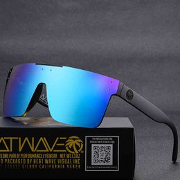 Best Selling Riding Goggles High Quality Real Film Outdoor Sports Polarized Heat Wave Sunglasses