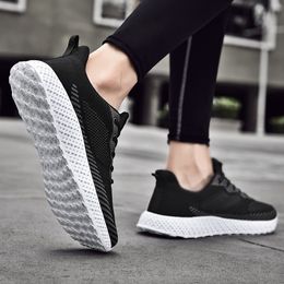 Newest Women Men Sport Trainers Big Size Running Shoes Breathable Mesh Red Black White Blue Green Platform Runners Sneakers Code:05-0507