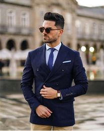 Chaqueta De Traje Azul Pantalones Caqui Oferta Online | DHgate.com