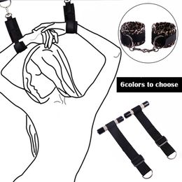 BDSM Bondage Gear Adult Swing Hanging Door Handcuffs Erotic Toys Woman Couples Restraint Strap Slave Fetish Sex Products