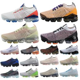 New Fly line 3.0 Mens Designer Running Shoes Knit Sneakers Women Triple White Black Grey Blue Purple High Quality Outdoor Sport Trainers sports shoe size 36-45