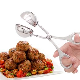 2021 new Practical Convenient Meatball Maker Stainless Steel Stuffed Meatball Clip DIY Fish Meat Rice Ball Maker useful DH9888