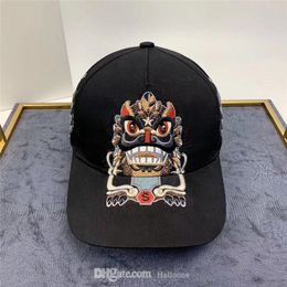 Classic Brand Base Ball Luxury Cap Men and Women Fashion Embroidery Design Dragon Lion Cotton Baseball Adjustable Sports Caual Hat1697