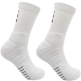 Professionelle Basketball-Socken, mittellange Strümpfe für Herren, hoch oben, verdickter Handtuchboden, tatsächlicher Kampfdruck, Sporthaken, atmungsaktiver Strumpf