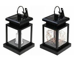 Solar Lantern Hanging Fairy String Light LED Yard Outdoor Patio Garden Decor Lamp - Starlight