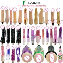 Nxy Vibrators Sex Fredorch Entry Level Machine A2 F2 f3 Attachment 3xlr Accessories Dildos Suction Cup Products for Women Man 1220