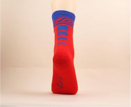 Badminton socks men's thickened wear-resistant non slip bottom sweat absorption breathable outdoor walk Parkour running sports long tube wholesale retail sock