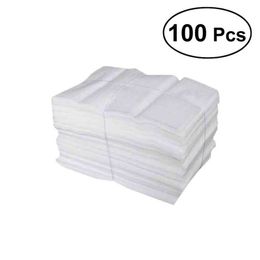 100 Pcs Foam Wraps EPE Coated Pearl Cotton Shockproof Shatterproof Foam Wrap Sheets for Packing Shipping -25X30CM H1231