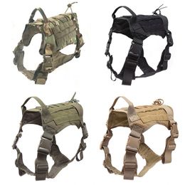 Dog Apparel Medium and large clothes outdoor tactical vest camouflage dogs vests tactics