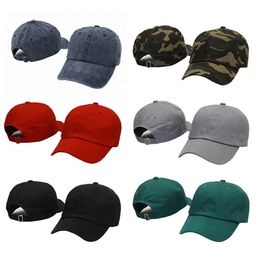Fashion Plain Strapback Caps Denim Camo Men Women Adjustable Hats Blank Snapbacks Sports Baseball Cap Strap back Hat High Quality