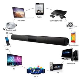 Wireless Bluetooth Home Theatre Portable Sound Bar HIFI Stereo FM Radio USB Subwoofer Suitable Computer Mobile Pho