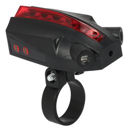 Bike Lights Rear Tail Light Lamp Taillight Raypal Rain Waterproof Bright LED Safety Cycling Bicycle